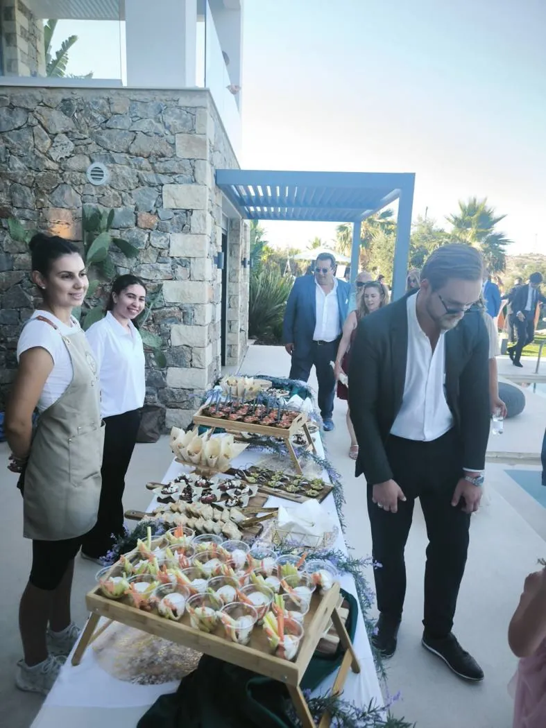 Private event buffet in Crete