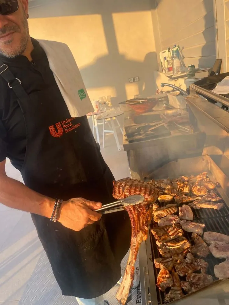 BBQ and grill private chef menu