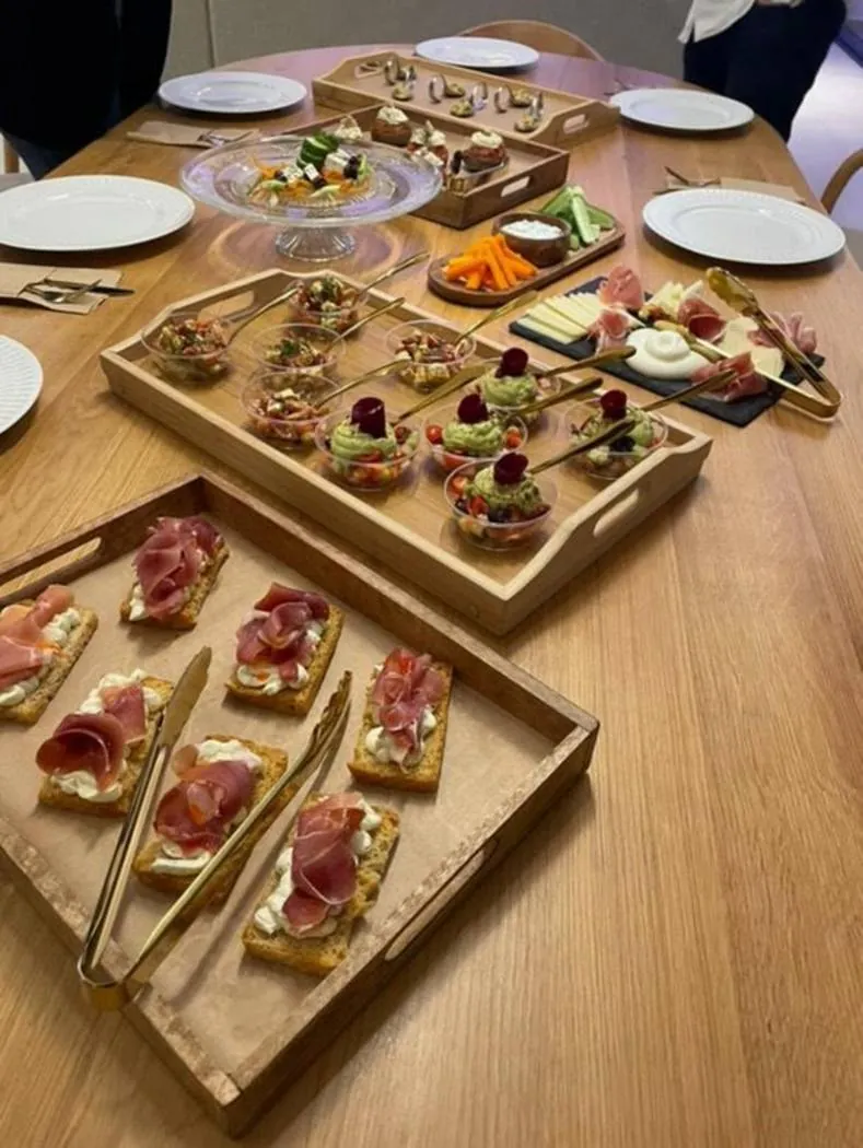 Canapes and fine food detail